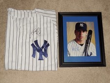 RICKY LEDEE / TINO MARTINEZ Autographed Jersey & Photo - NEW YORK YANKEES!
