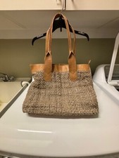 Roberta Gandolfi Woven Leather Tote Bag