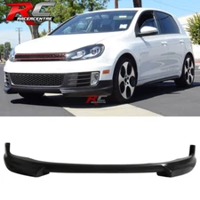Fits 10-14 Volkswagen VW Golf 6 GTI Vi MK6 Front Bumper Lip Spoiler PU