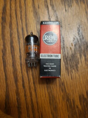 5AM8 RCA ELECTRON VACUUM TUBE NOS BOX RADIO GUITAR AMP HAM TV PART VTG0
