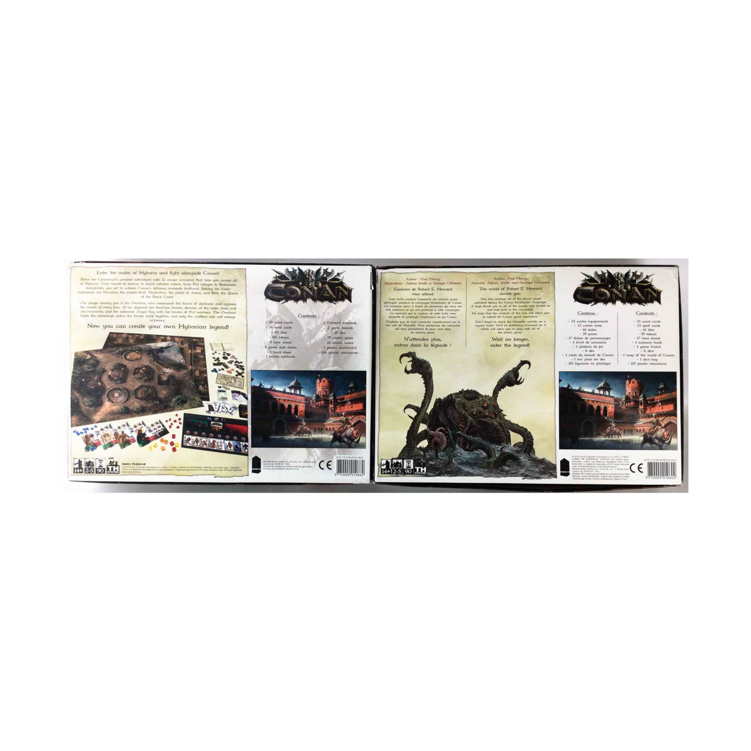 Monolith E Board Games Conan Board Game (Kickstarter Ed) Collection 9