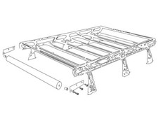 Rullo caricascale 134cm per bagagliera Omega Vans La Prealpina