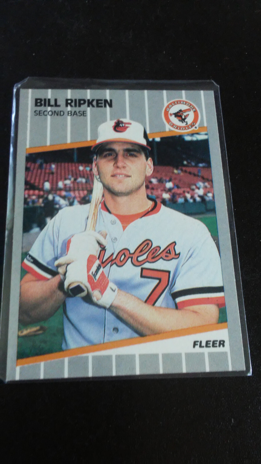 FREE SHIPPING-Billy Ripken-1989 Fleer Baseball-BLACKED OUT-no.616 | eBay