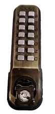 Lockey 285P Keyless Lever Panic Trim Antique Brass