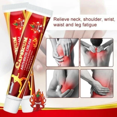 Sumifun Arthritis Joint Knee Pain Relief Capsicum Arthritis Cream Hot Rheumatoid