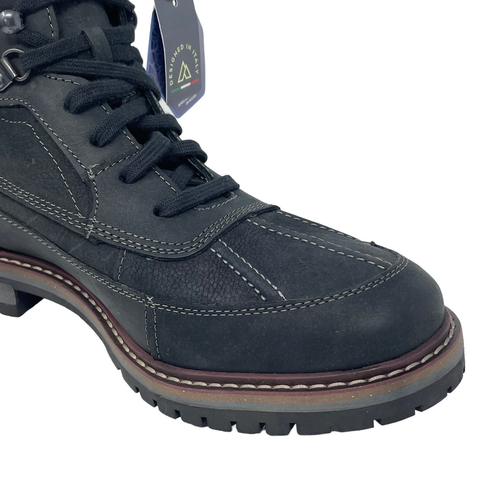 Alpine Design Men's Polvere Cold Weather Size 8.5 Leather Ortholite Boots Black eBay