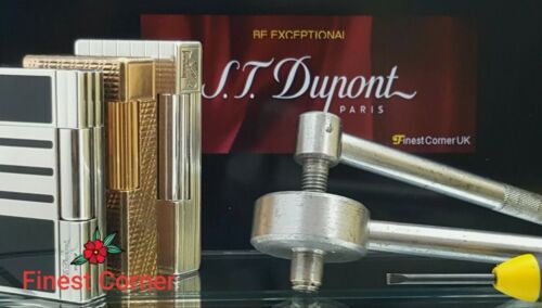 ST DuPont Lighter Repair Overhaul Service Line 1, 2 Gatsby All Models Warranty - Foto 1 di 8