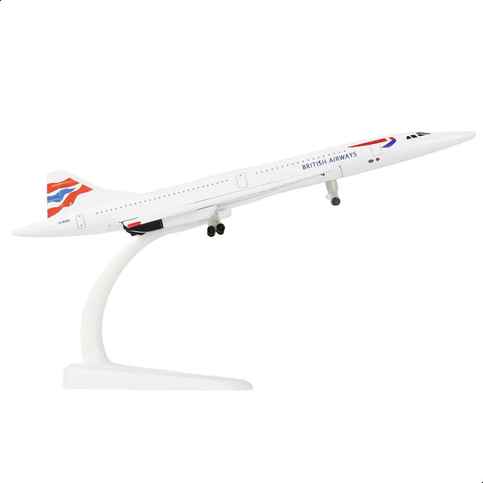 1/300 Scale Concorde for British Diecast Metal Airplane Model - Image 3 of 4