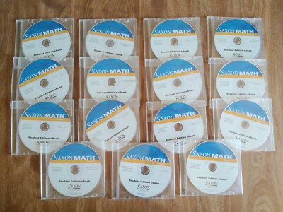 Saxon Math Course 3 Student Edition eBook - CD Grade 7 or 8 Middle School-Aged 