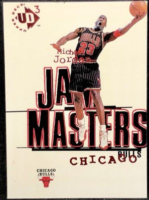 MICHAEL JORDAN 97-98 Upper Deck UD UD3 #15 JAM MASTERS INSERT 