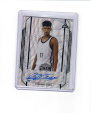 2021-22 Leaf Metal Autographs Silver Wave Ousmane Dieng Rookie Auto