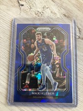 2020-21 Prizm Maxi Kleber Blue Ice Prizm /125 Color Match Mavericks