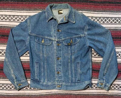 Lee】Denim fireman jacket 80's 70's Vintage 70s LEE Riders Jacket