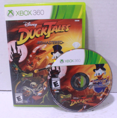 DuckTales: Remastered (Microsoft Xbox 360, 2013) No Manual Capcom