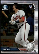 2019 Bowman Chrome Austin Riley #84 Rookie Card (RC)