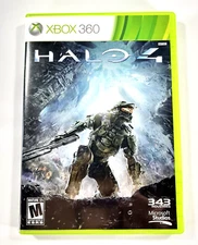 Halo 4 Xbox 360 Microsoft Studios 2012 Complete with Manual & Both Discs Tested