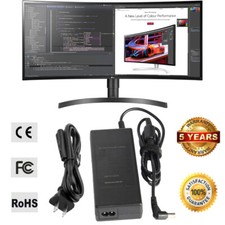 AC Adapter For LG Electronics Full HD LCD LED Monitor 19V Power Supply Charger