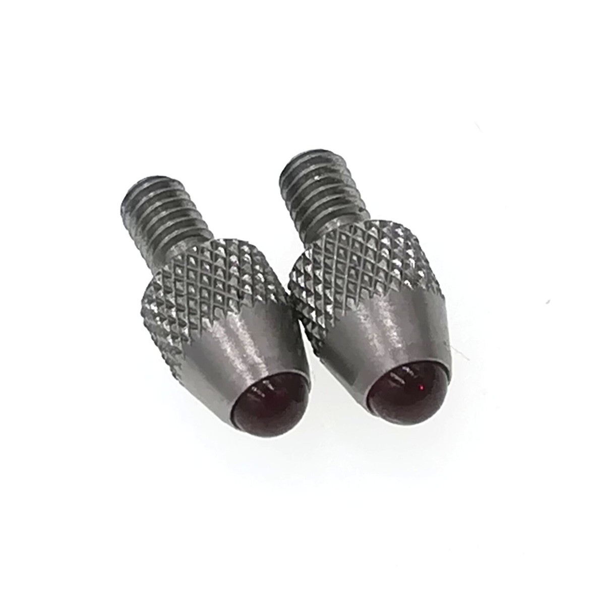 2 Ruby Ball Contact Points For Starrett Mitutoyo Inch Indicator 4