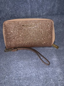michael kors rose gold wallet