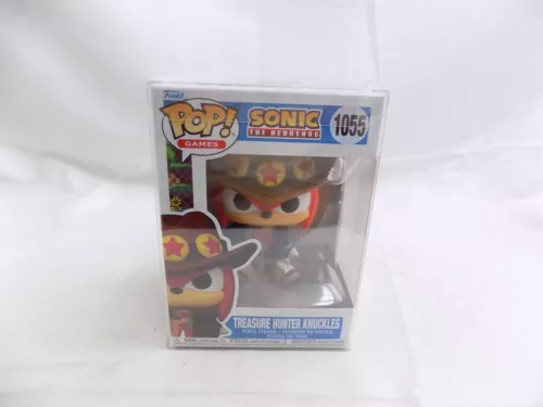 Brand New Treasure Hunter Knuckles 1055 Sonic the Hedgehog Funko Pop Figure
