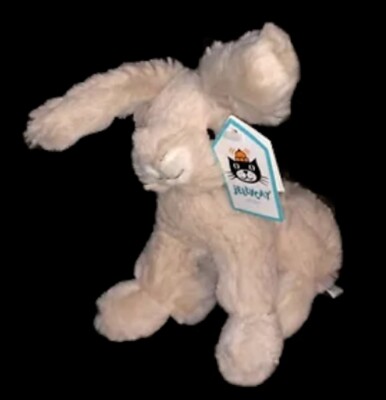 Jellycat ''I am Hoppy Hase'' seltenes weiches flauschiges Plüschtier NEU mit Etikett JELLY2631SH