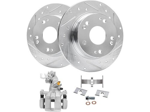 PowerStop Rear Caliper Kit | 2009–2014 Acura TSX (S3358BLK)