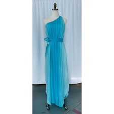 NWT Alice + Olivia Silk One Shoulder Flowy Dress Sz S