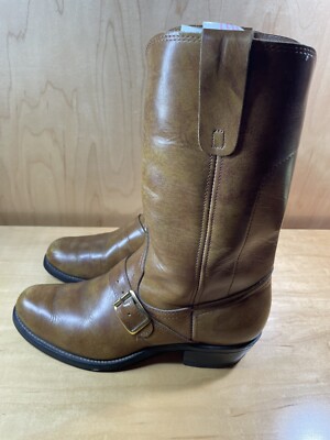 GOODYEAR 1000 Chimigum Oil Proof Work Boots Men s Size 9 D Buckle Brown Leather
