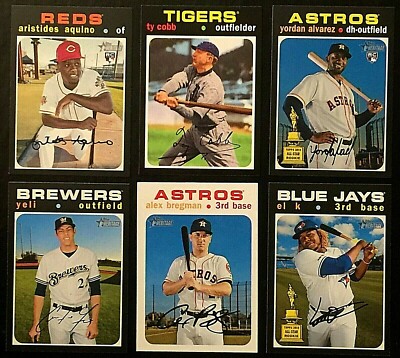 PiCk 2020 TOPPS HERITAGE   1-725 bASe/hiGh# SP/RC/StARS/SSP PARALLeL VARiAtiONS