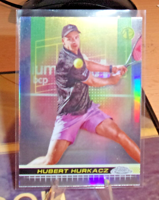 スポーツ選手 TOPPS Chrome 2024 Topps Chrome Tennis - Silver Refractor - Hubert Hurkacz #125