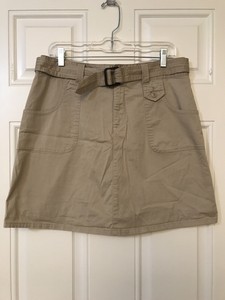 White Stag Skort Shorts Skirt Belted 