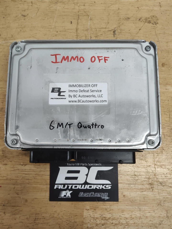 Módulo de motor ECU 8N0 906 018 CJ programado 2004-06 Audi TT Mk1 1.8T BEA 225HP Foto 2 de 2
