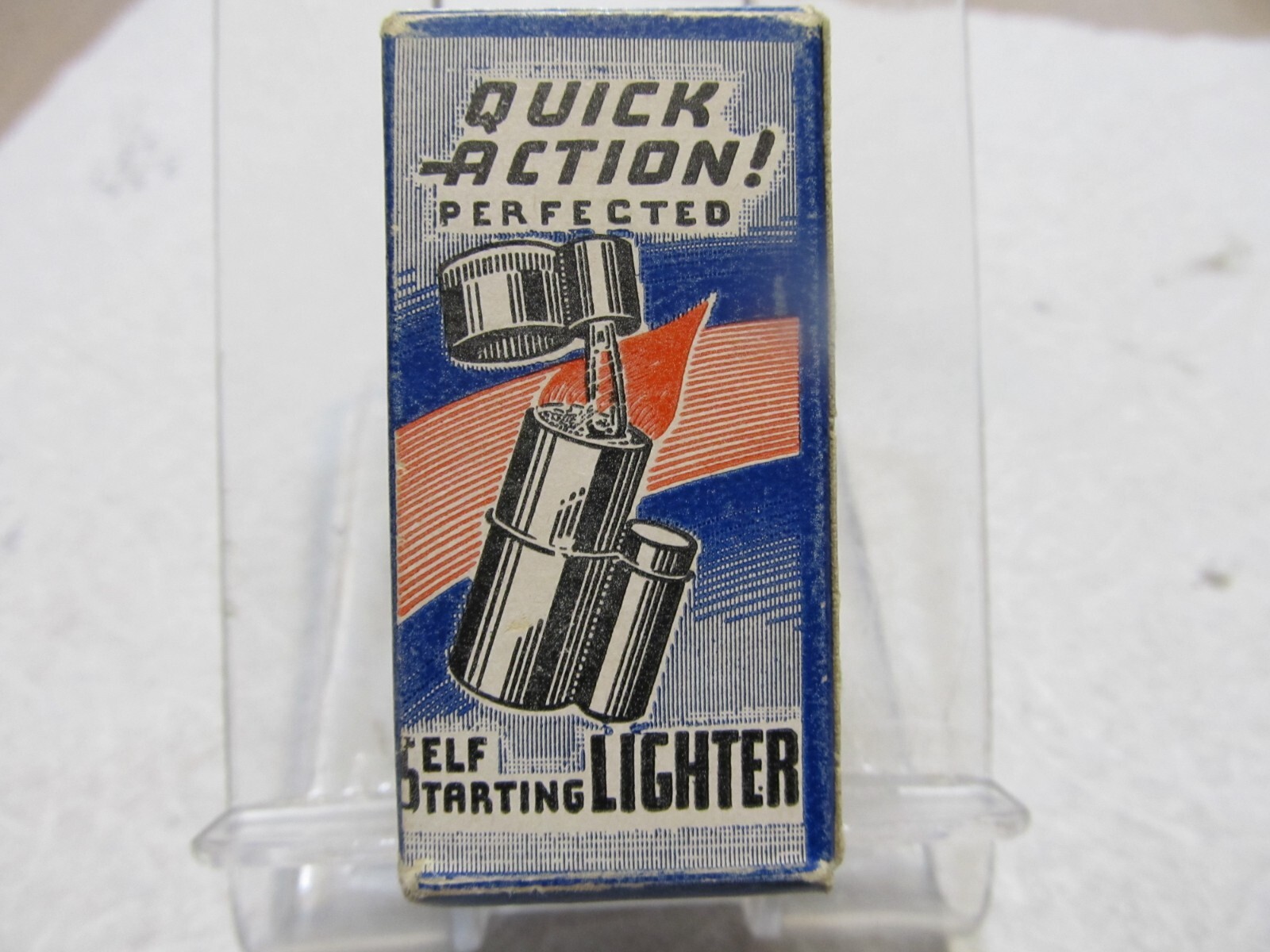 Quick Action Self Starting Lighter in the box with bottle eBay