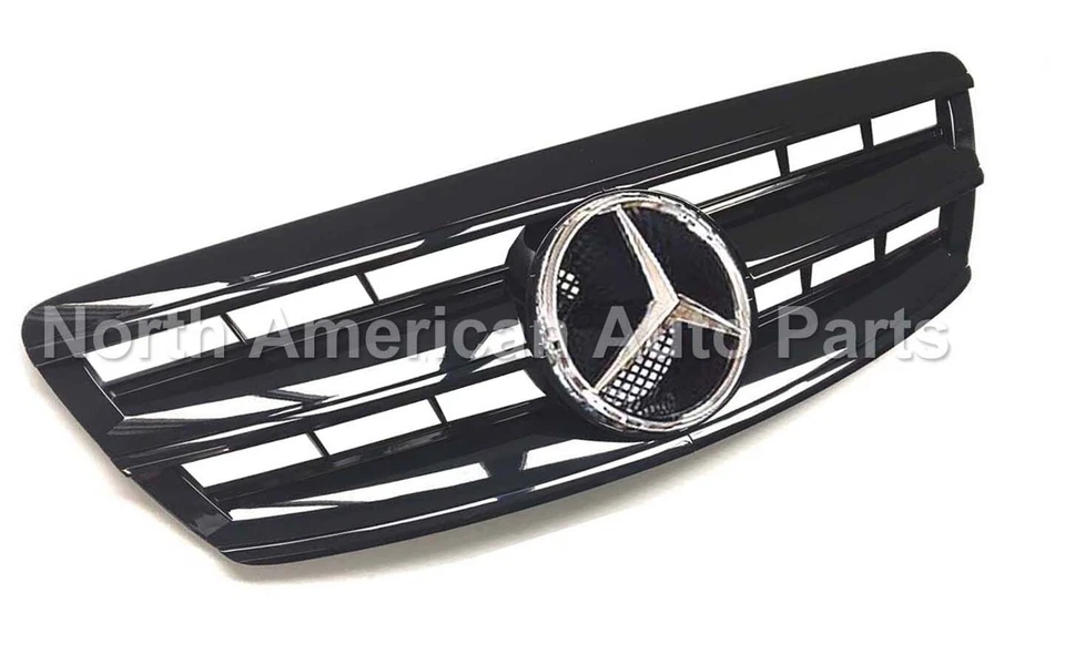 S430 S500 S55 Clase S Parrilla Cromo Brillo Estrella 2003 2004 2005 2006 Foto 4 de 4