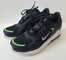 Nike Air Sneakers CW1626-006 Black Green Kids Size 7Y Youth Running Shoes