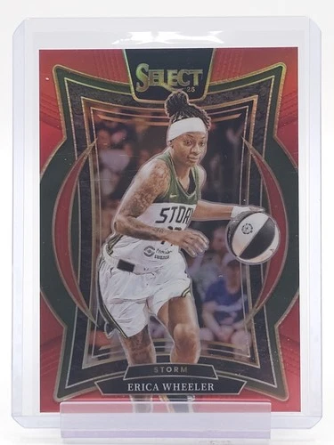 Erica Wheeler 2025 Panini Prizm Erica Wheeler #28 Red