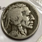 1931-S Buffalo Nickels. Nice Coin