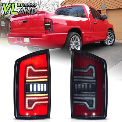 VLAND LED Tail Lights For 2002-2006 Dodge Ram 1500 2500 3500 Pickup W/Sequential