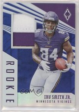 2019 Panini Phoenix RPS Memorabilia Prime Blue 8/35 Irv Smith Jr #32 uk2