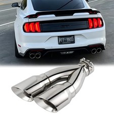 3 In Dual Exhaust Tip 3 To 4 16 Long For 20152026 Ford Mustang Gt 5.0l