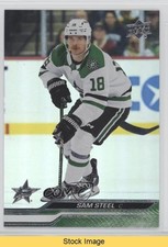 2023-24 Upper Deck Extended Series Silver Foil Sam Steel #546 READ 1e7g