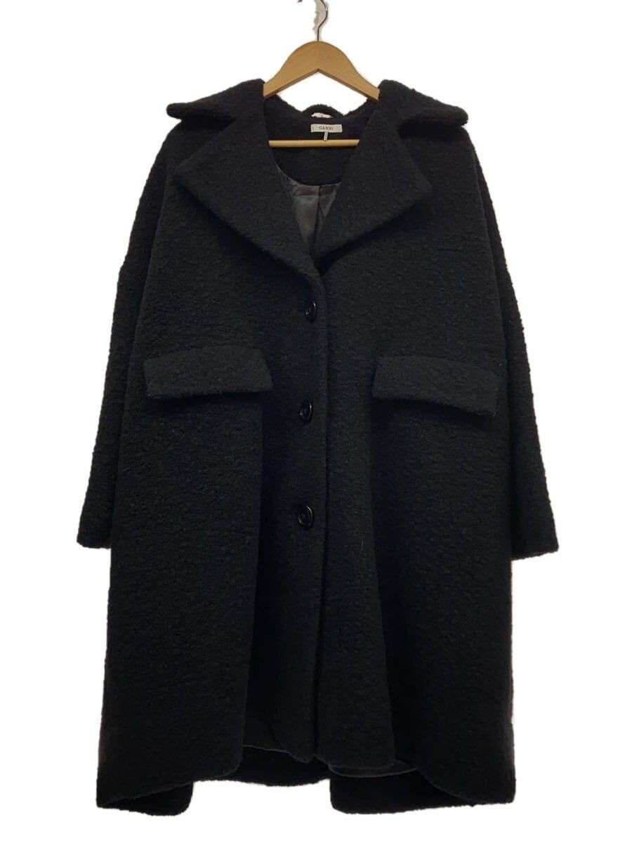 ALTRA GANNI altro cappotto XS lana nero 1542