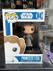 Funko Pop! Star Wars OG Princess Leia #04 Large Font Blue Box (2011)