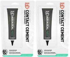 GEAR AID Aquaseal NEO Neoprene Contact Cement, 1.5 fl. oz. (2-Pack)
