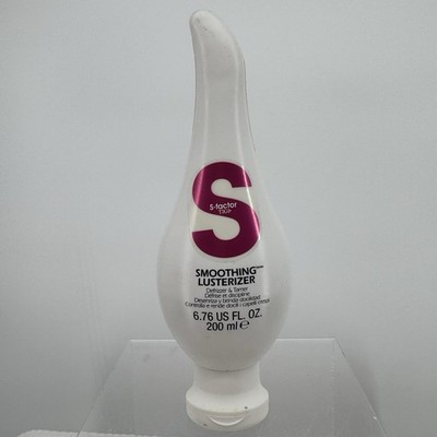 TIGI S-factor Smoothing Lusterizer 6.76oz - RARE & HTF Defrizzer Tamer NOS