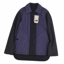 Burberry Jacket Reversible Padded Cotton Outerwear Womens 36 (S Used MOLO-0