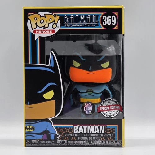 Funko Pop! Heroes DC Universe Batman #369 Special Edition Blacklight Glow