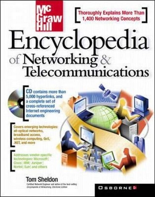 MCGRAW-HILL'S ENCYCLOPEDIA OF NETWORKING AND By Tom Sheldon - Hardcover *VG+*