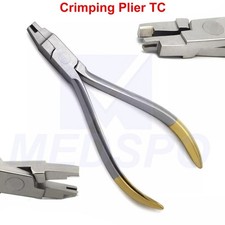 Orthodontic Hook Crimping Plier TC Dental Crimpable Archwire Placement Tools CE