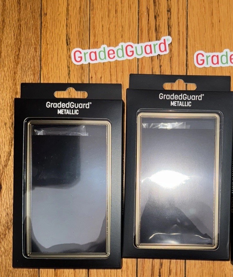 GradedGuard PSA Graded Card Case Guard Protector GOLD METALLIC Lot
